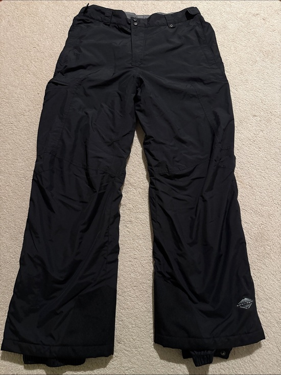 Columbia Sportswear Company Other - Men's Black Cargo Snow Pants — Water-Resistant Outdoor Trousers